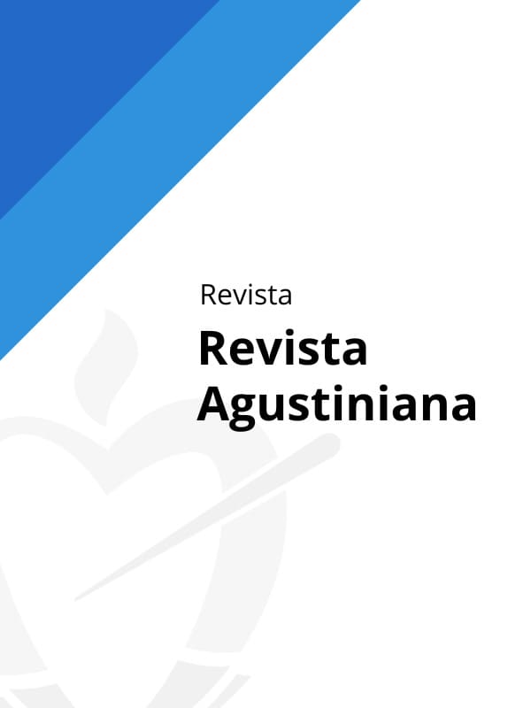Portada - Revista Agustiniana